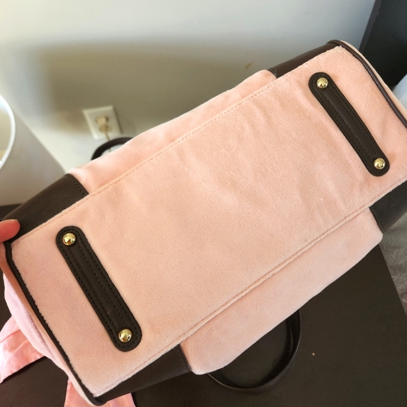 SOLD Juicy Couture NEW pink velour daydreamer bag purse nwt nardels - Picture 9 of 11